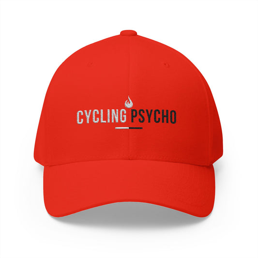 Cycling Psycho - Gravity Rebel - Red - Flexfit Hat