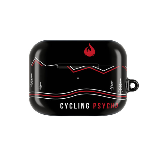 Cycling Psycho - Gravity Rebel - Black - AirPods Case