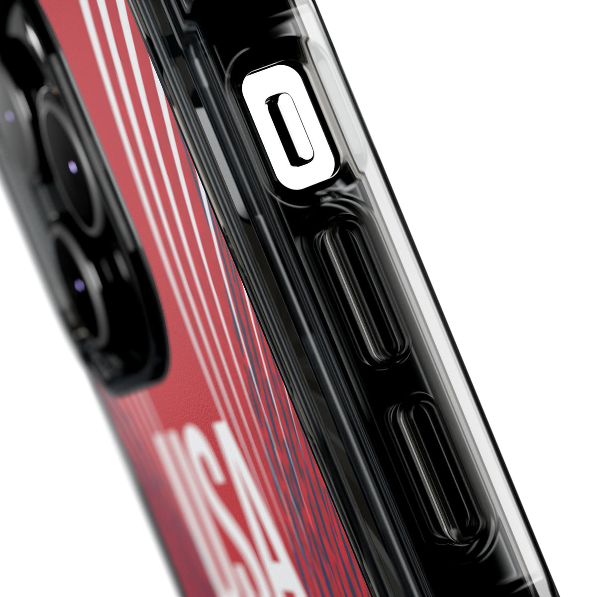 250 Strong - Red - Magnetic Clear Impact iPhone Cases
