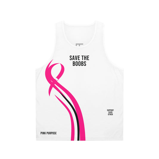 Pink Purpose - White - Unisex Tank Top
