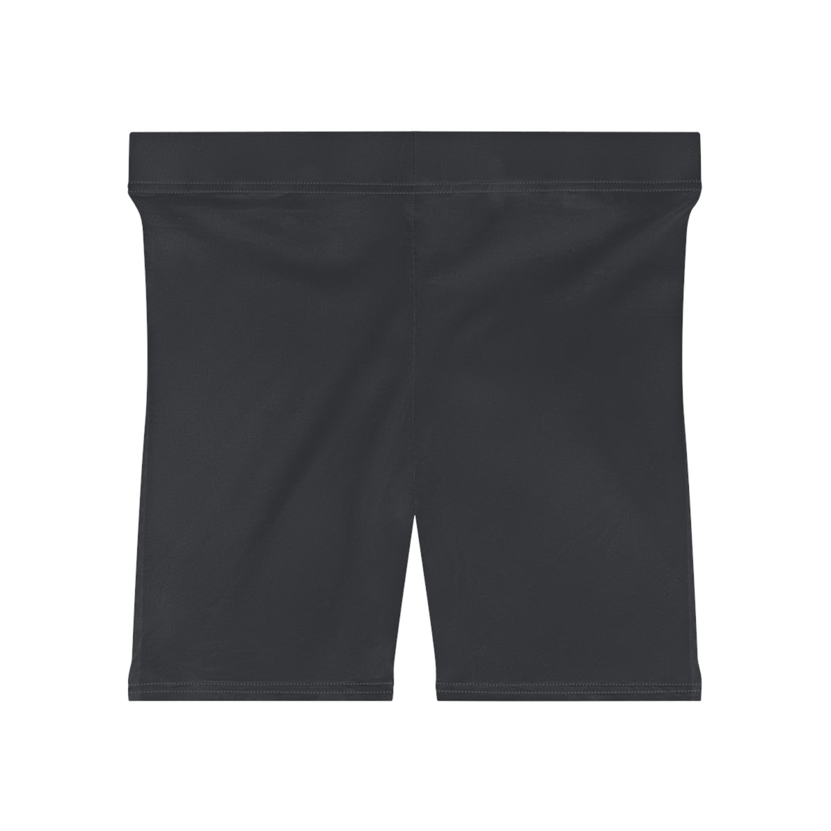 Flame Stripe - Women's Biker Shorts - Gray
