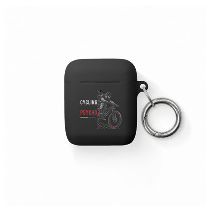 Cycling Psycho - Gravity Rebel - Black - AirPods Clip-On Case Cover