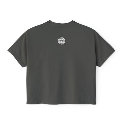 Beast Mode Series - Verdiene dir das Bullseye - Boxy T-Shirt für Damen
