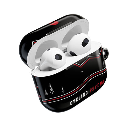 Cycling Psycho - Gravity Rebel - Black - AirPods Case