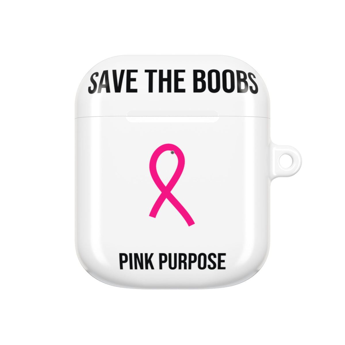 Pink Purpose - White - AirPods Case