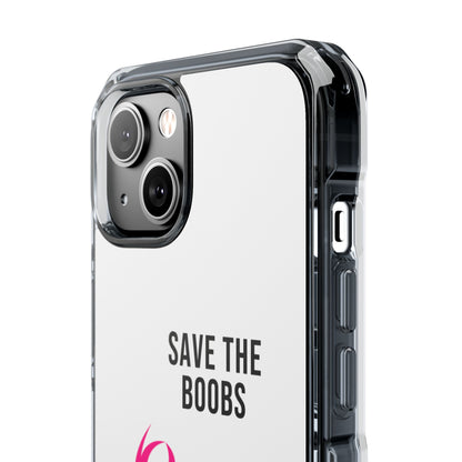 Pink Purpose - White - Magnetic Clear Impact iPhone Case