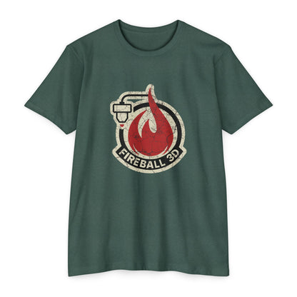 Fireball 3D - Distressed - T-shirt