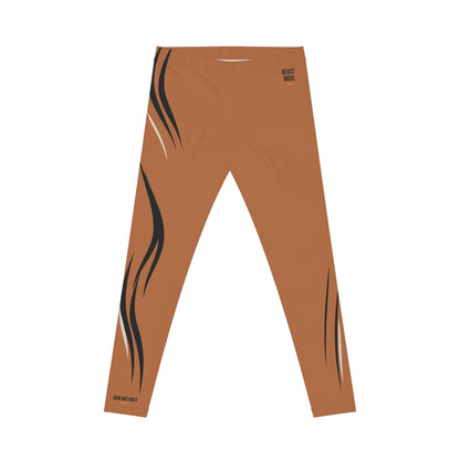 Beast Mode - Iron Instinct - Burnt Orange - Women's Leggings