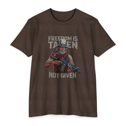 Freedom is Taken, Not Given - Gaming T-shirt