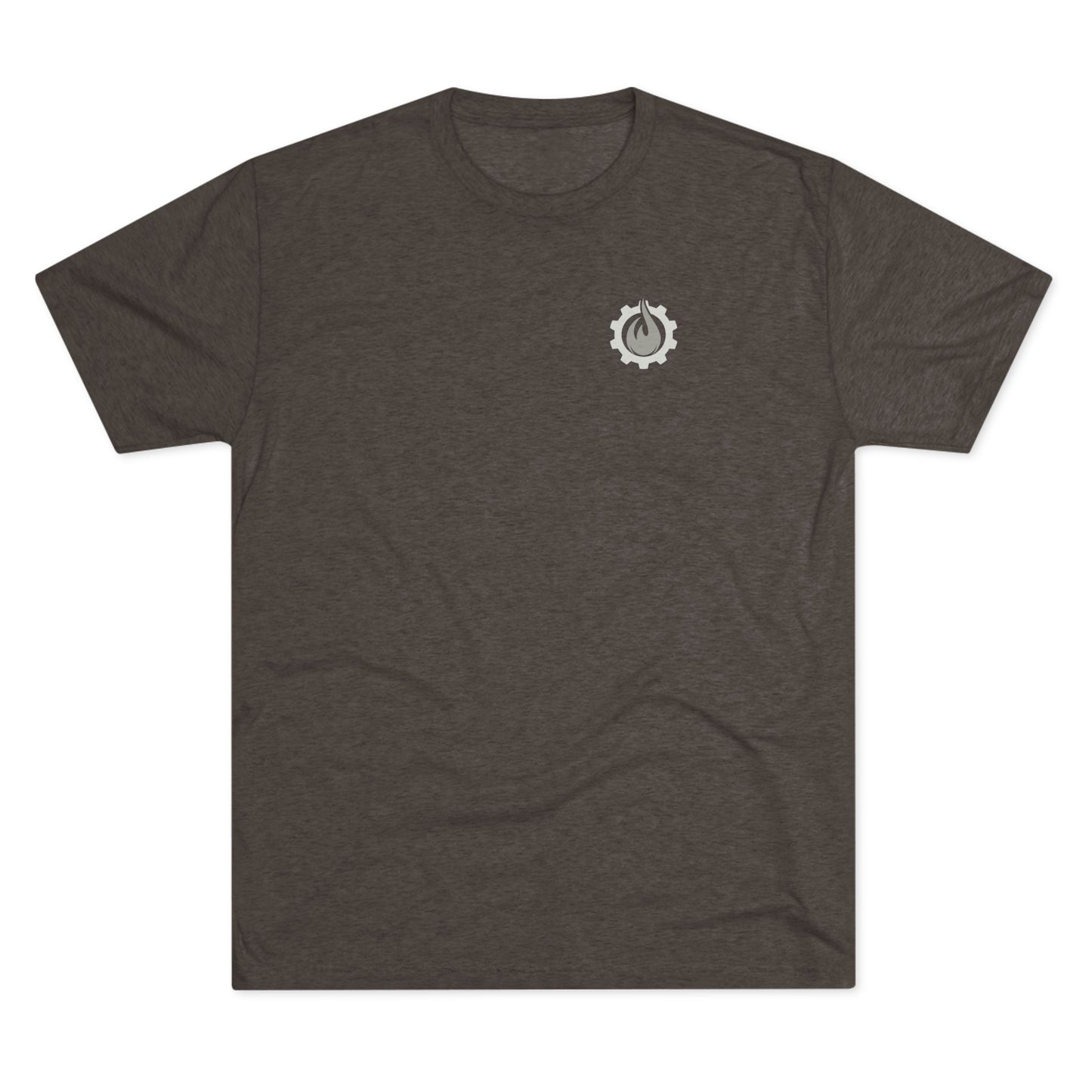 Fireball Gear - Flamme &amp; Ausrüstung - Grau &amp; Weiß - Unisex Triblend T-Shirt