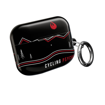 Cycling Psycho - Gravity Rebel - Black - AirPods Case