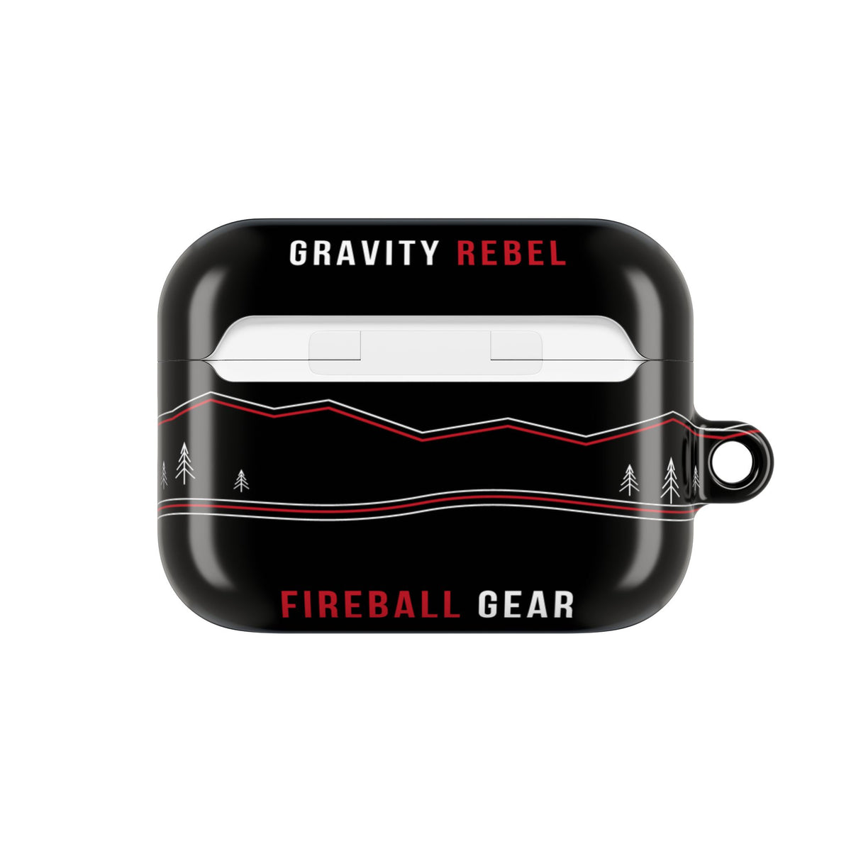 Cycling Psycho - Gravity Rebel - Black - AirPods Case