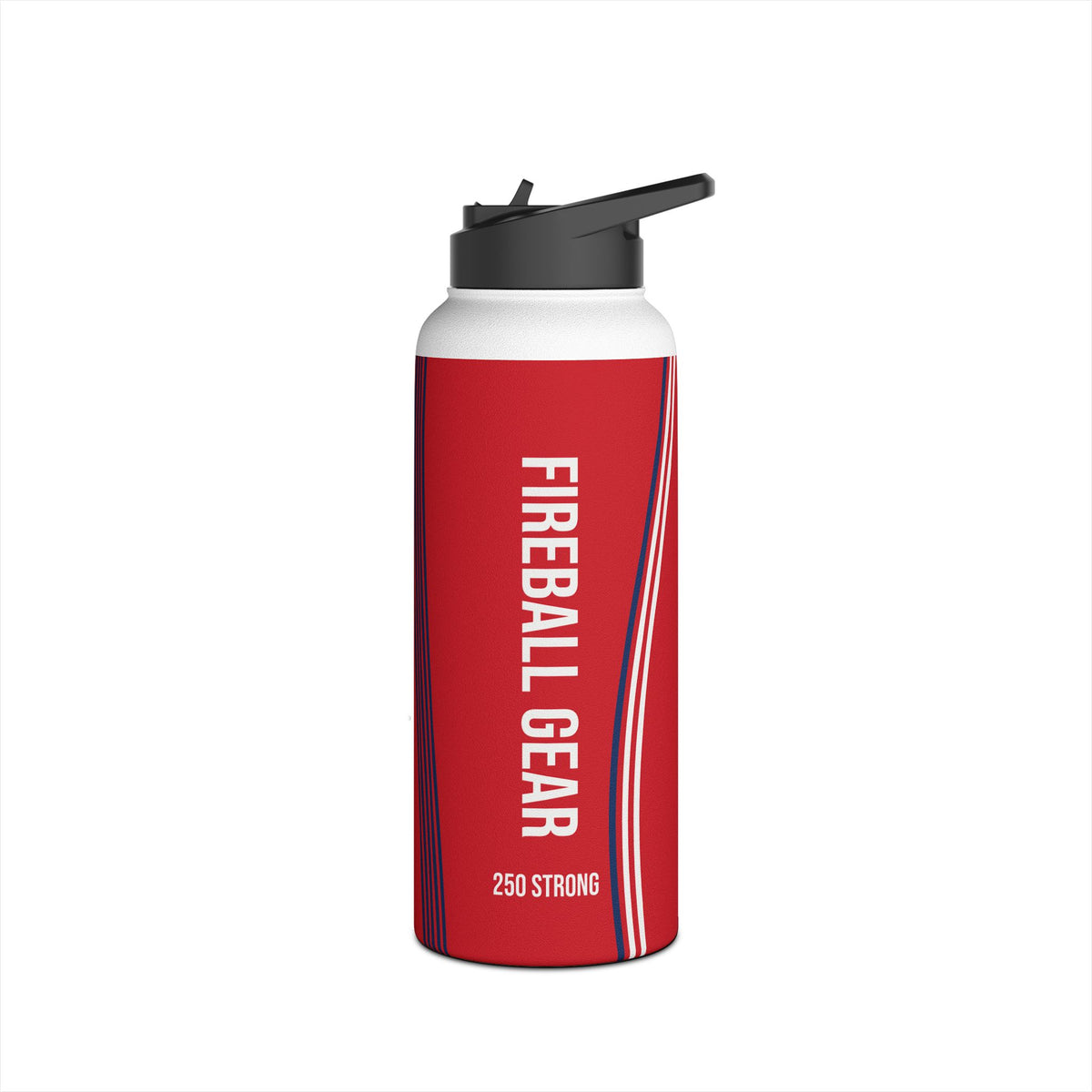 250 Strong - Red - Stainless Steel Water Bottle