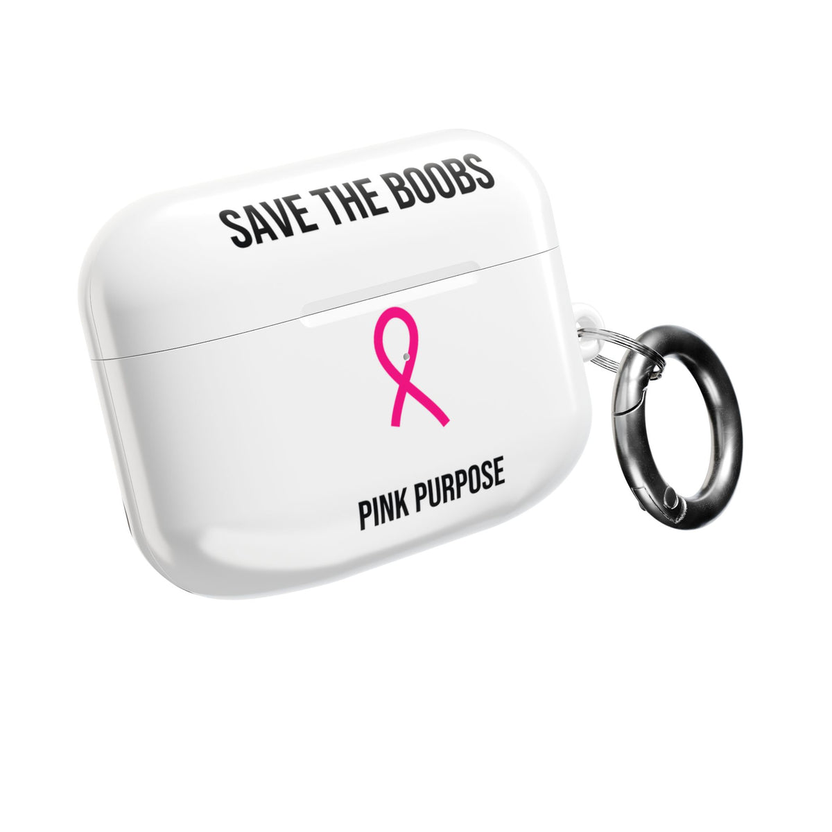 Pink Purpose - White - AirPods Case