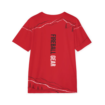 Cycling Psycho - Gravity Rebel - Red - Unisex Cycling Jersey