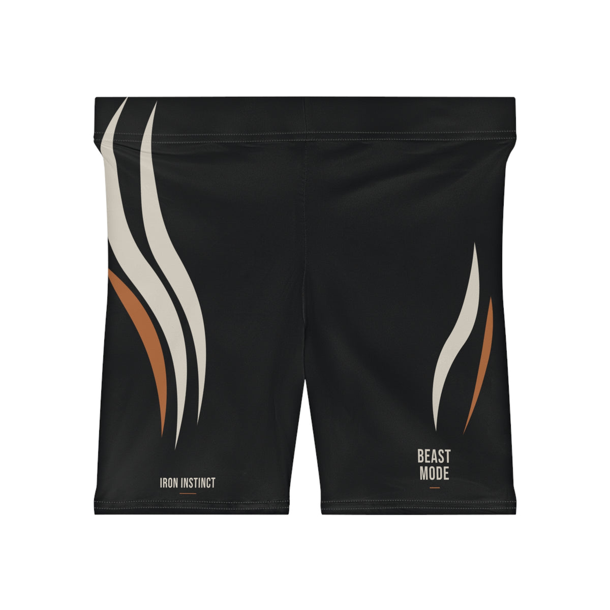 Beast Mode - Iron Instinct - Black - Women's Biker Shorts
