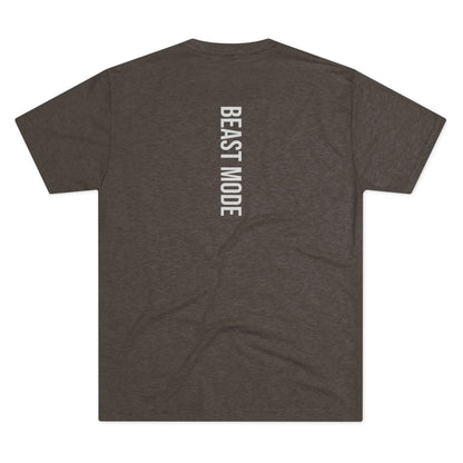 Beast Mode Series - Thick Skin, Thicker Quads - Fitness Triblend T-shirt