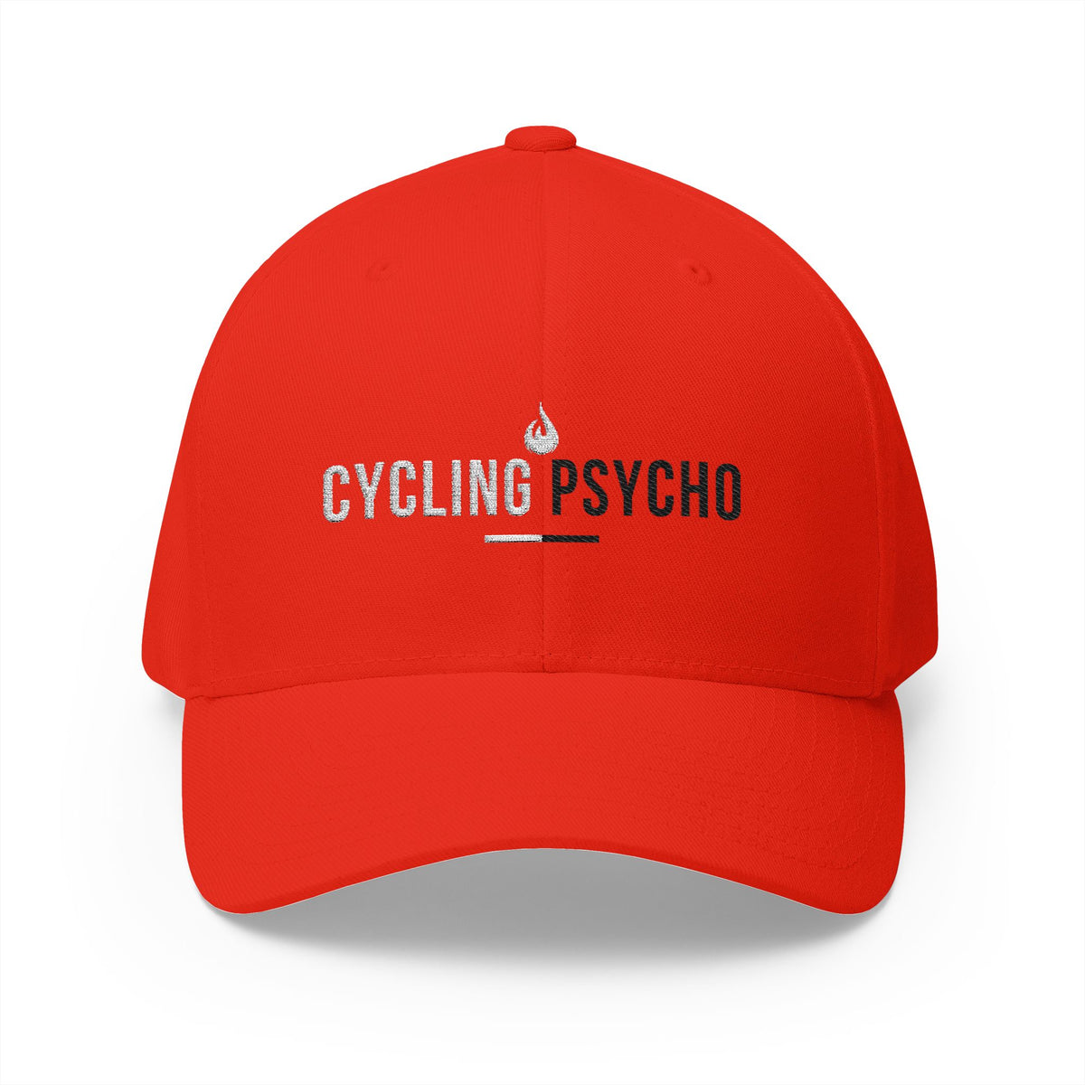 Cycling Psycho - Gravity Rebel - Red - Flexfit Hat
