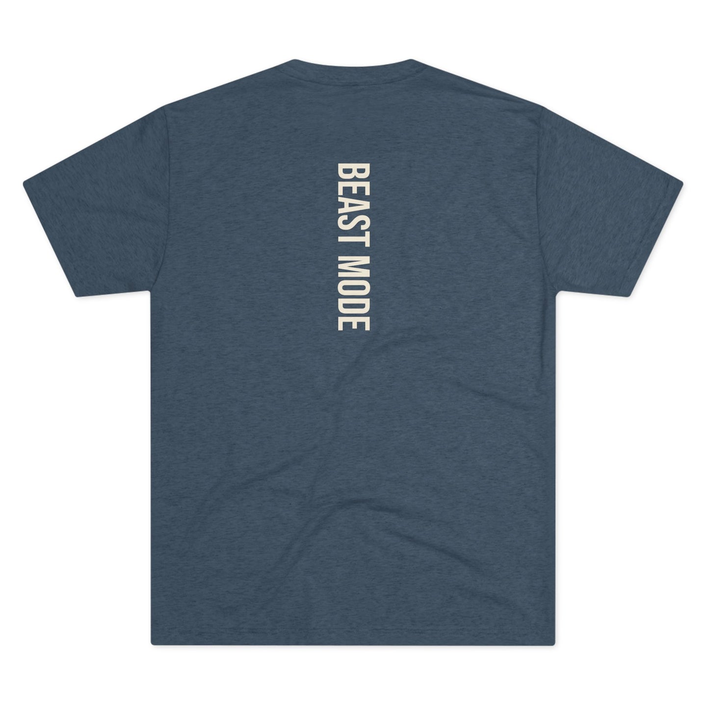 Beast Mode Serie - Trainiere wie ein Biest, erhebe dich wie ein König - Unisex Triblend T-Shirt