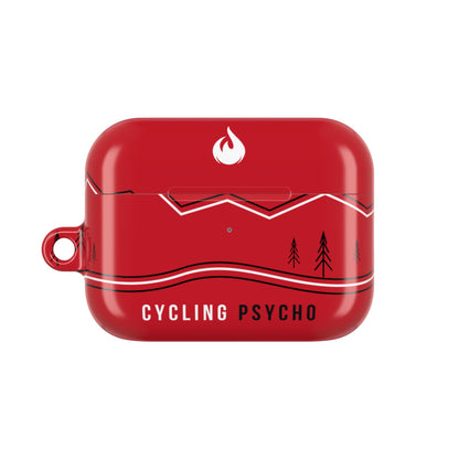 Cycling Psycho - Gravity Rebel - Red - AirPods Case