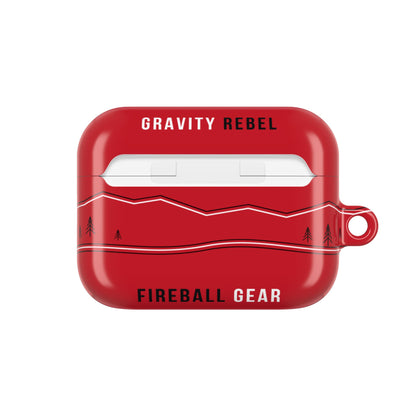 Cycling Psycho - Gravity Rebel - Red - AirPods Case