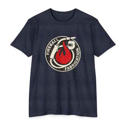 Fireball Fabrication - Distressed - Unisex T-Shirt