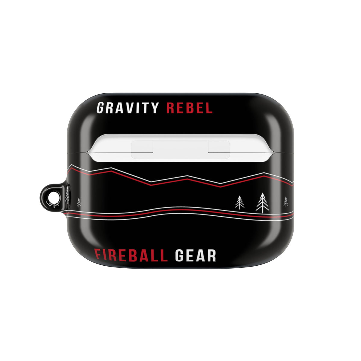 Cycling Psycho - Gravity Rebel - Black - AirPods Case