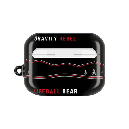 Cycling Psycho - Gravity Rebel - Black - AirPods Case