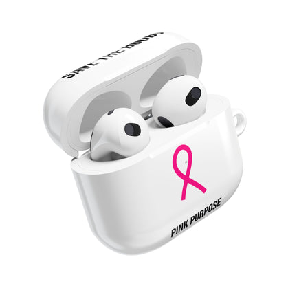 Pink Purpose - White - AirPods Case