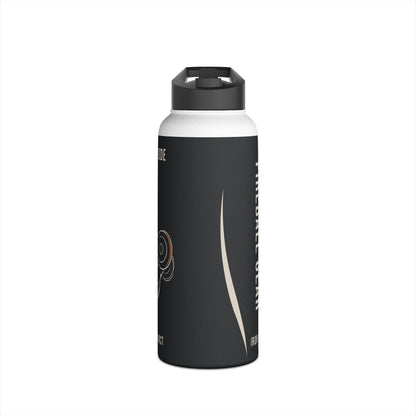 Beast Mode - Iron Instinct - Black - Stainless Steel Water Bottle