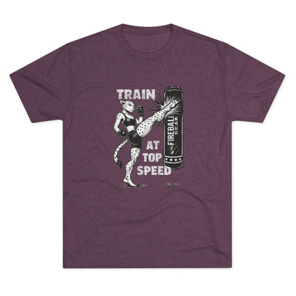 Beast Mode Serie - Train at Top Speed ​​Female - Unisex Triblend T-Shirt