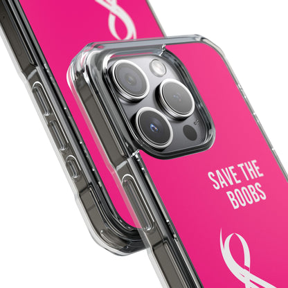 Pink Purpose - Hot Pink - Magnetic Clear Impact iPhone Case