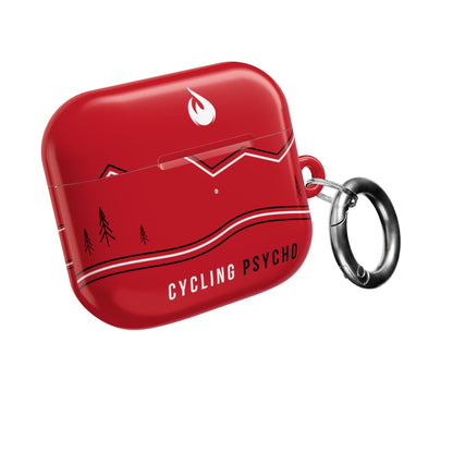 Cycling Psycho - Gravity Rebel - Red - AirPods Case