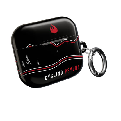 Cycling Psycho - Gravity Rebel - Black - AirPods Case