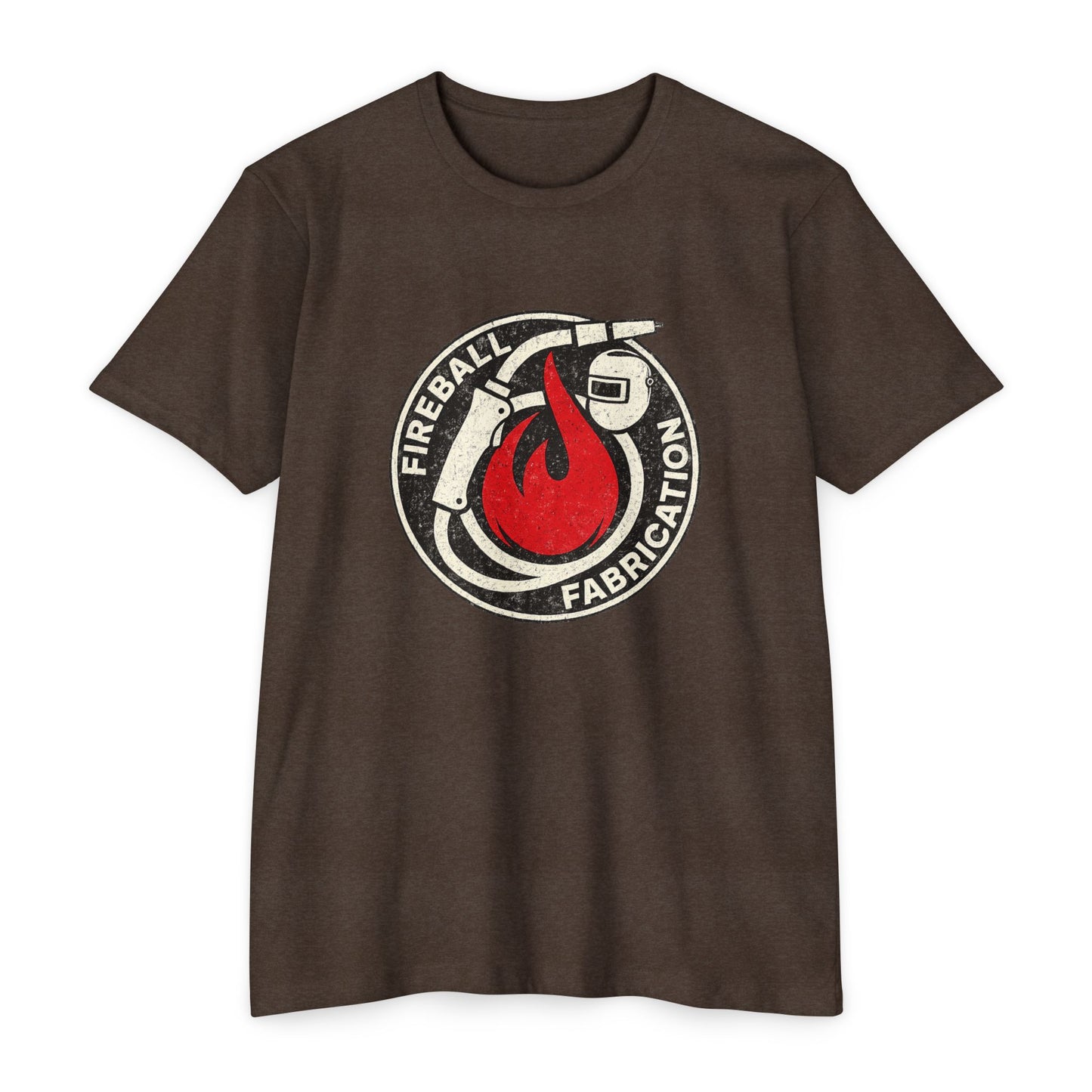 Fireball Fabrication - Distressed - Unisex T-Shirt