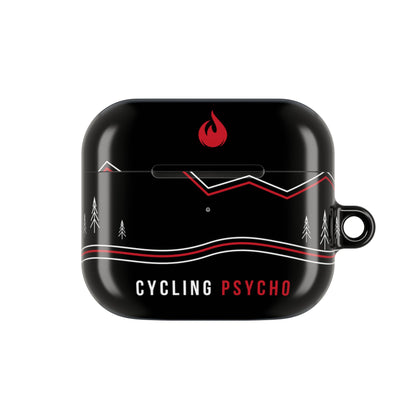 Cycling Psycho - Gravity Rebel - Black - AirPods Case