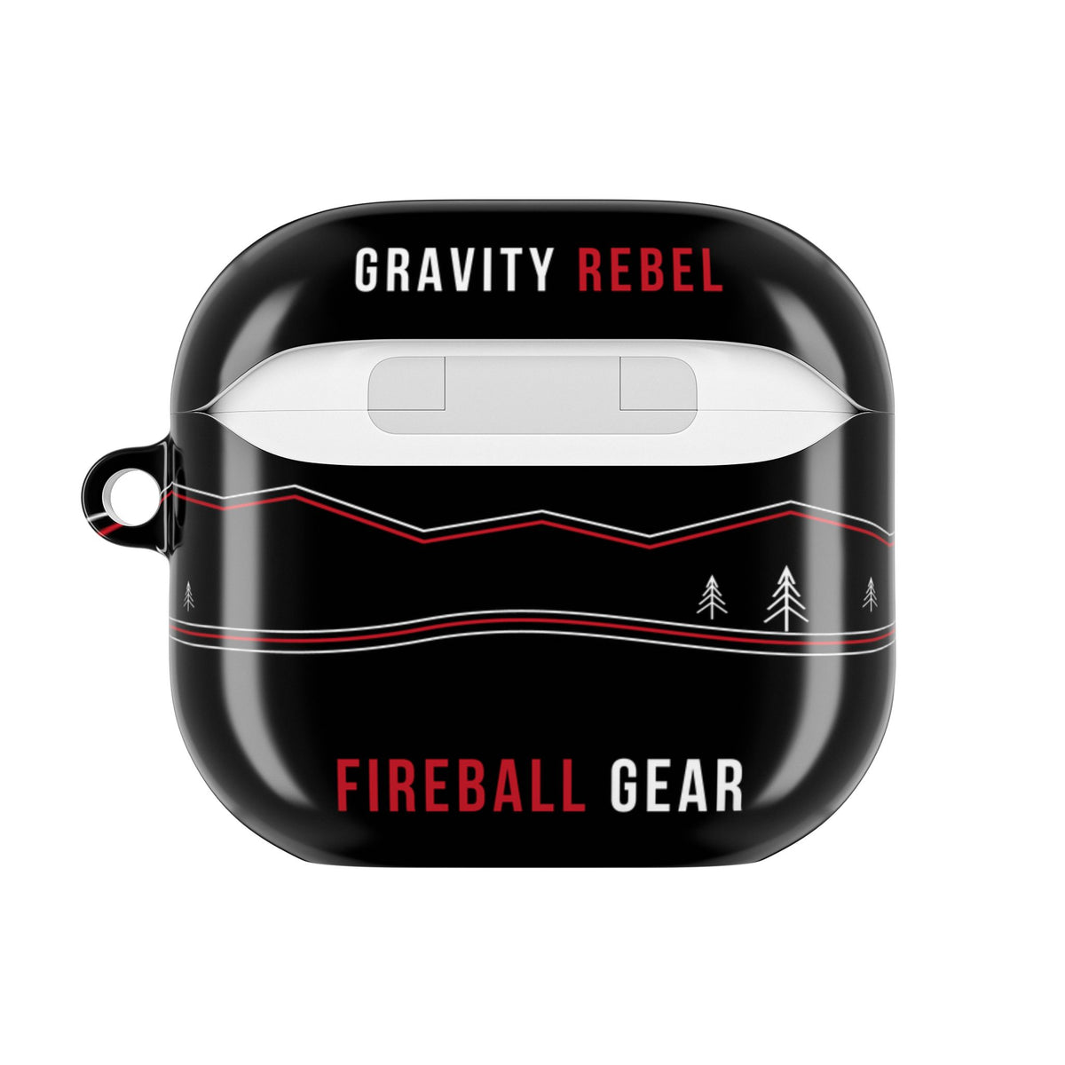 Cycling Psycho - Gravity Rebel - Black - AirPods Case