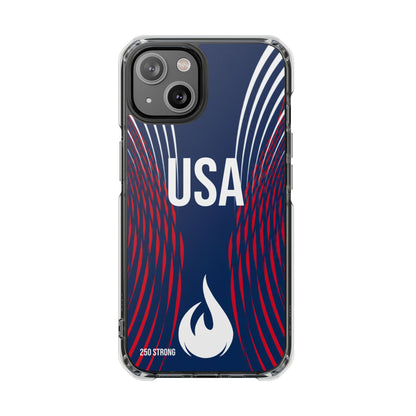 250 Strong - Magnetic Clear Impact iPhone Cases