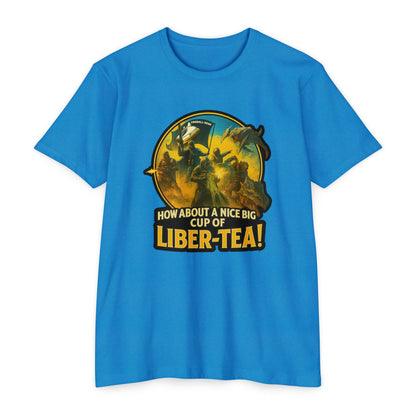 Have a Nice Big Cup of LIBRA-TEA! - Gaming T-shirt