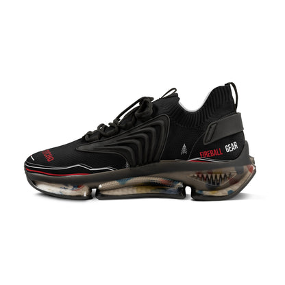 Cycling Psycho - Gravity Rebel - Black - Men’s Mesh Sneakers