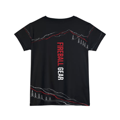 Cycling Psycho - Gravity Rebel - Black - Women’s Short Sleeve Shirt
