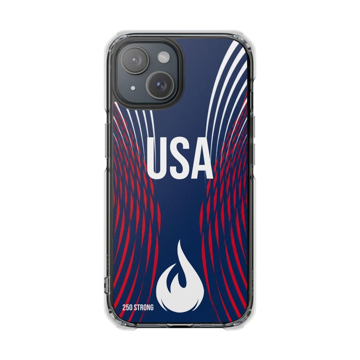 250 Strong - Magnetic Clear Impact iPhone Cases
