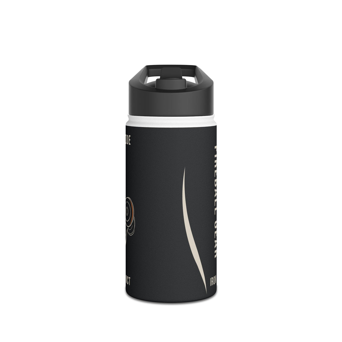 Beast Mode - Iron Instinct - Black - Stainless Steel Water Bottle