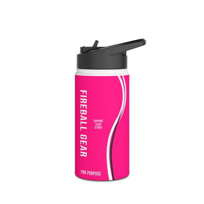 Pink Purpose - Hot Pink - Stainless Steel Water Bottle