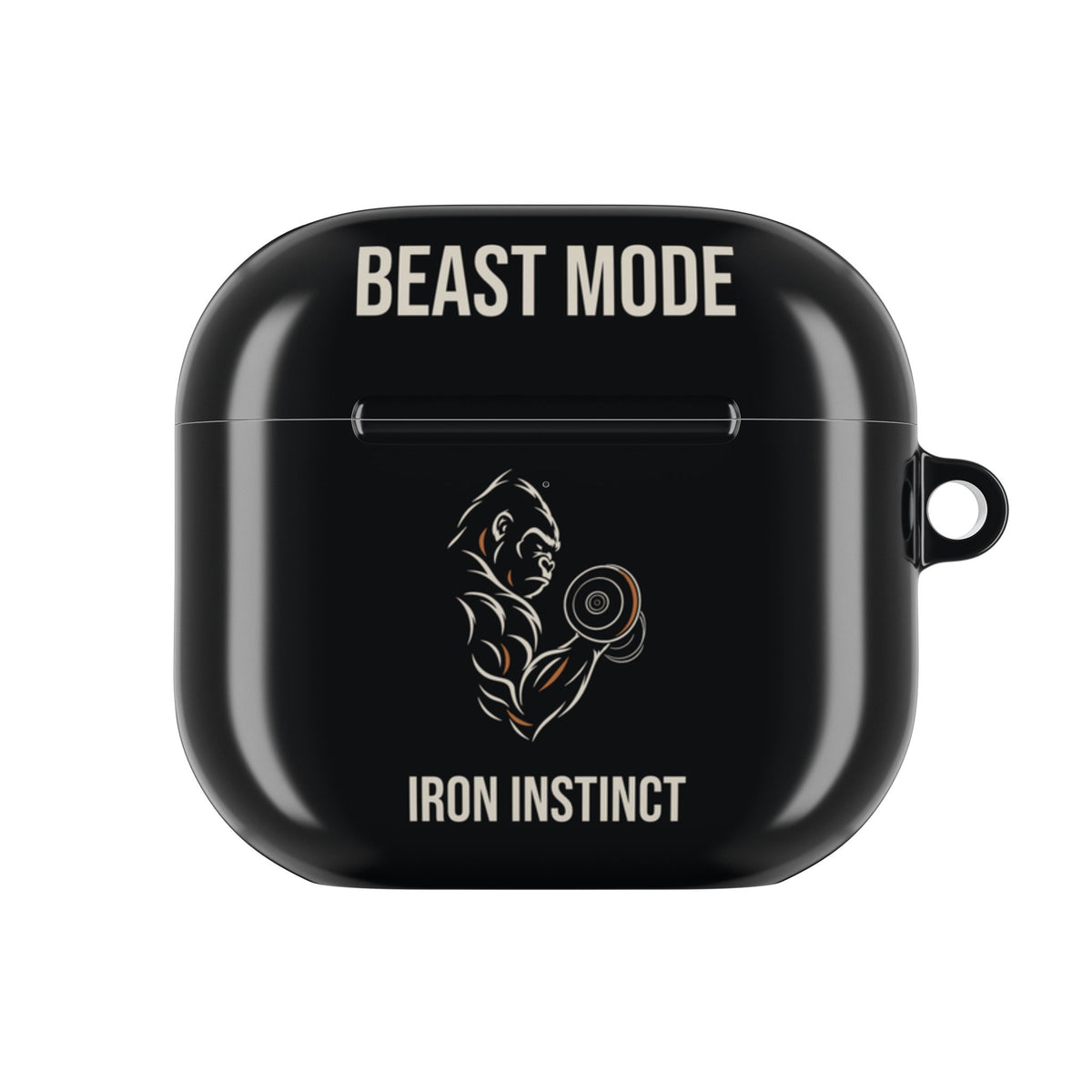 Beast Mode - Iron Instinct - Black - AirPods Case