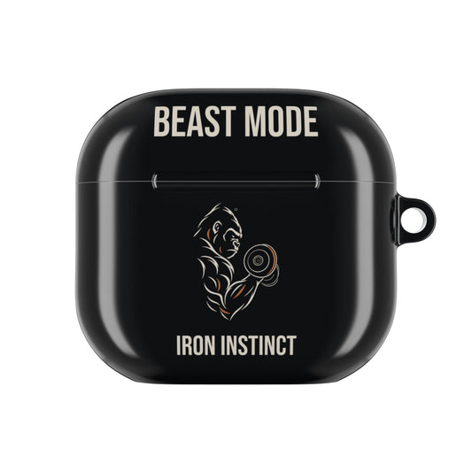 Beast Mode - Iron Instinct - Black - AirPods Case