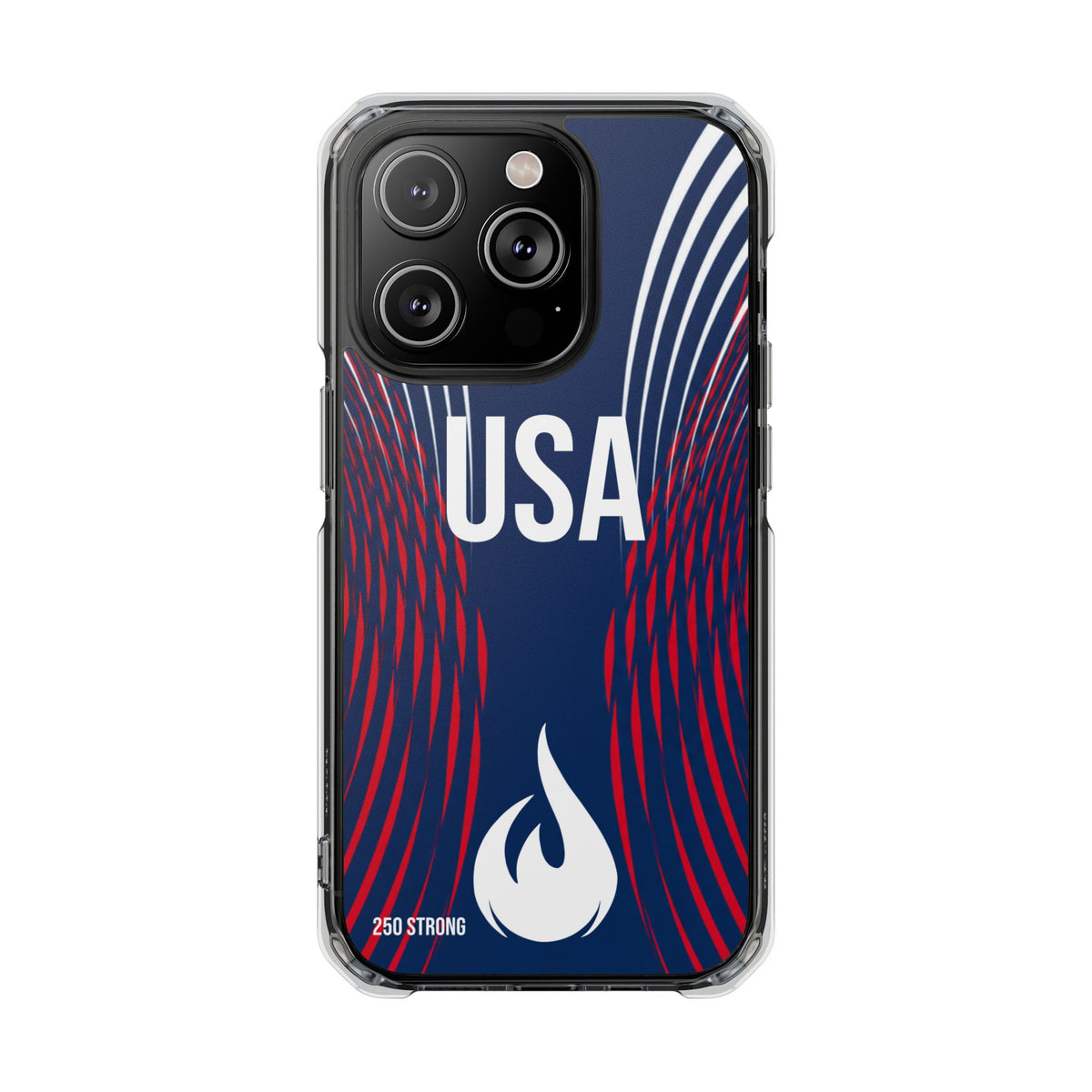 250 Strong - Magnetic Clear Impact iPhone Cases