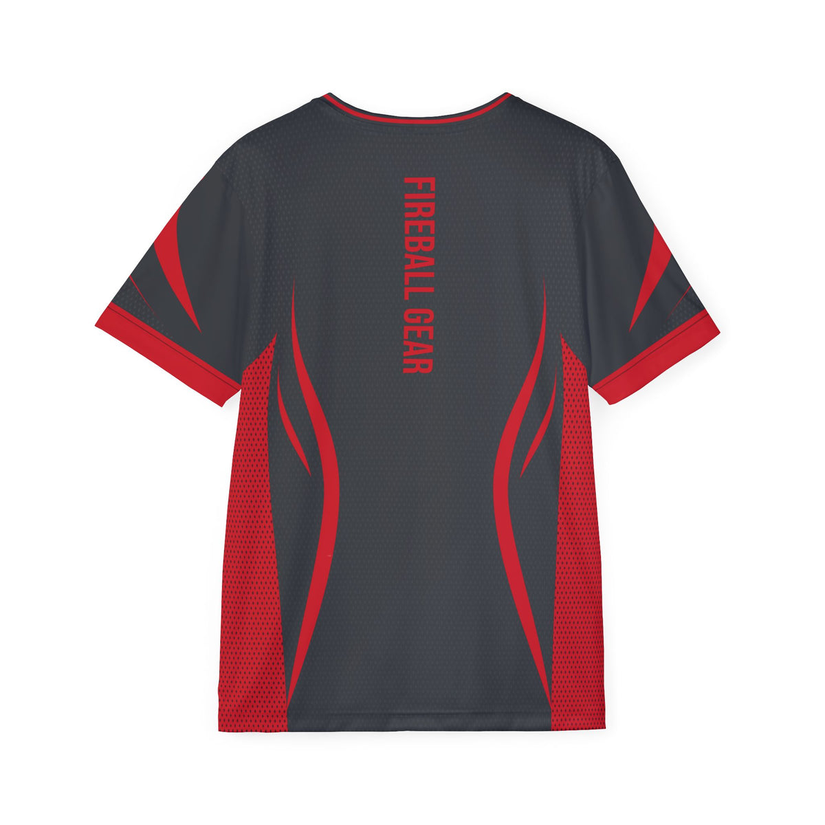 Flames Edge – Gray Cycling Jersey