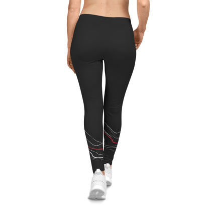 Cycling Psycho - Gravity Rebel - Black - Women’s Leggings