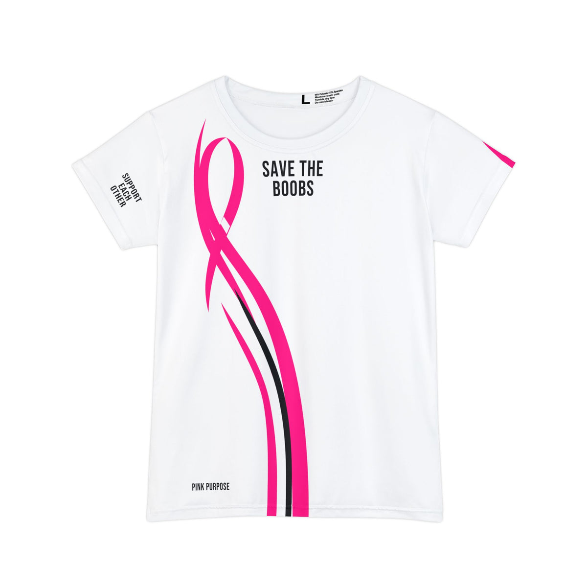 Pink Purpose - White - Women's T-Shirt